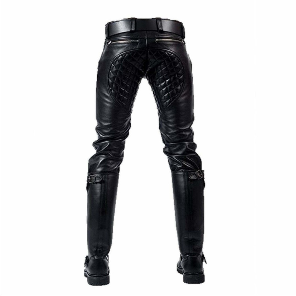 Brand New custom made Italian leather motorcycle pants.